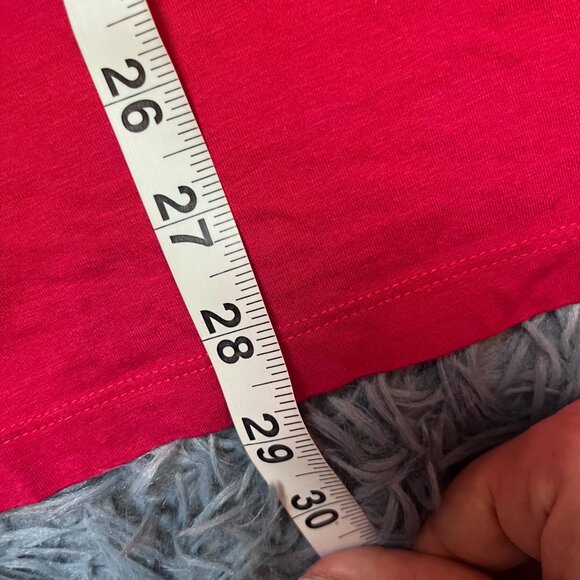 Coolibar Cherry Red Long Sleeve Top UV Protection Size L - Picture 5 of 6